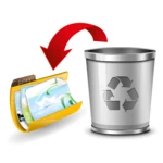 deleted photo recovery & video android application logo